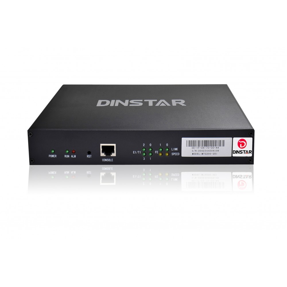 Dinstar MTG200 Digital (E1) Trunk Gateway- 4E1 - Wavesat Telecoms