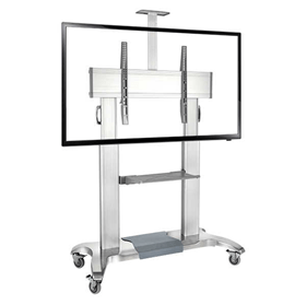 Video Conferencing Equipment Floor Stand for 60″-100″ Screen With ...